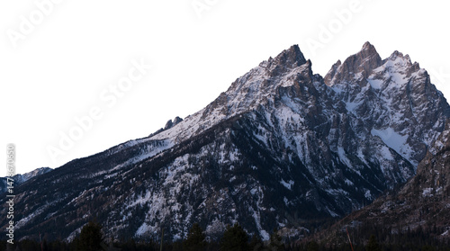 Snow Covered Slopes Transparent