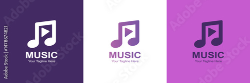 Music Logo Pack – Note Style