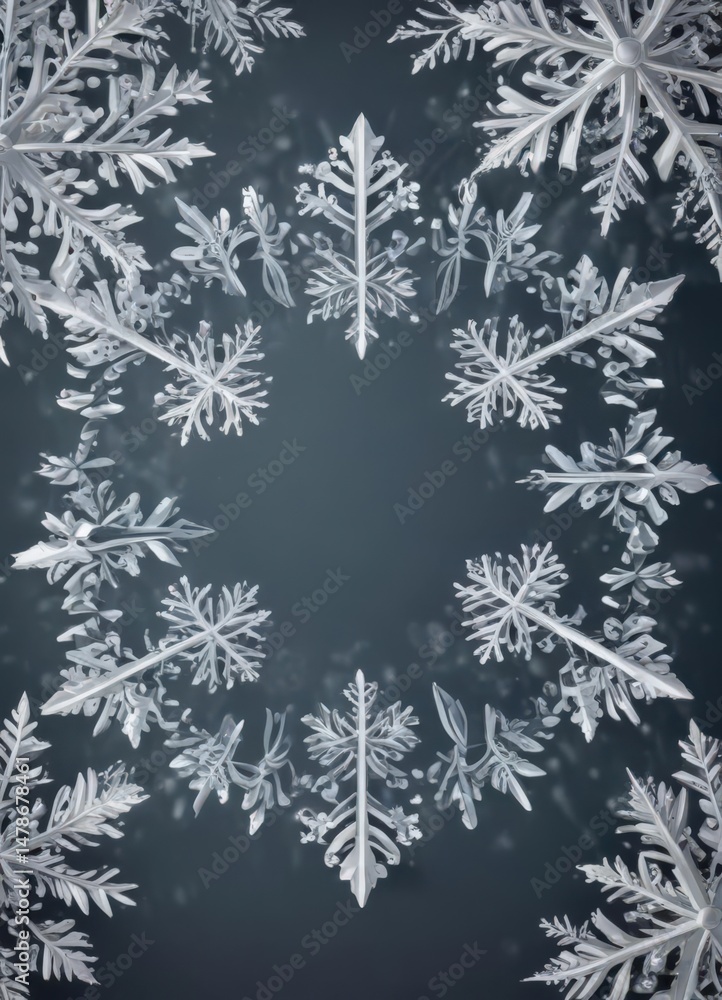 Delicate snowflake frame, vector illustration, Christmas card , background, season Delicate snowflake frame, vector illustration, Christmas card , background, season