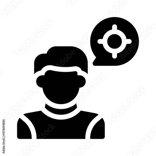 target glyph icon