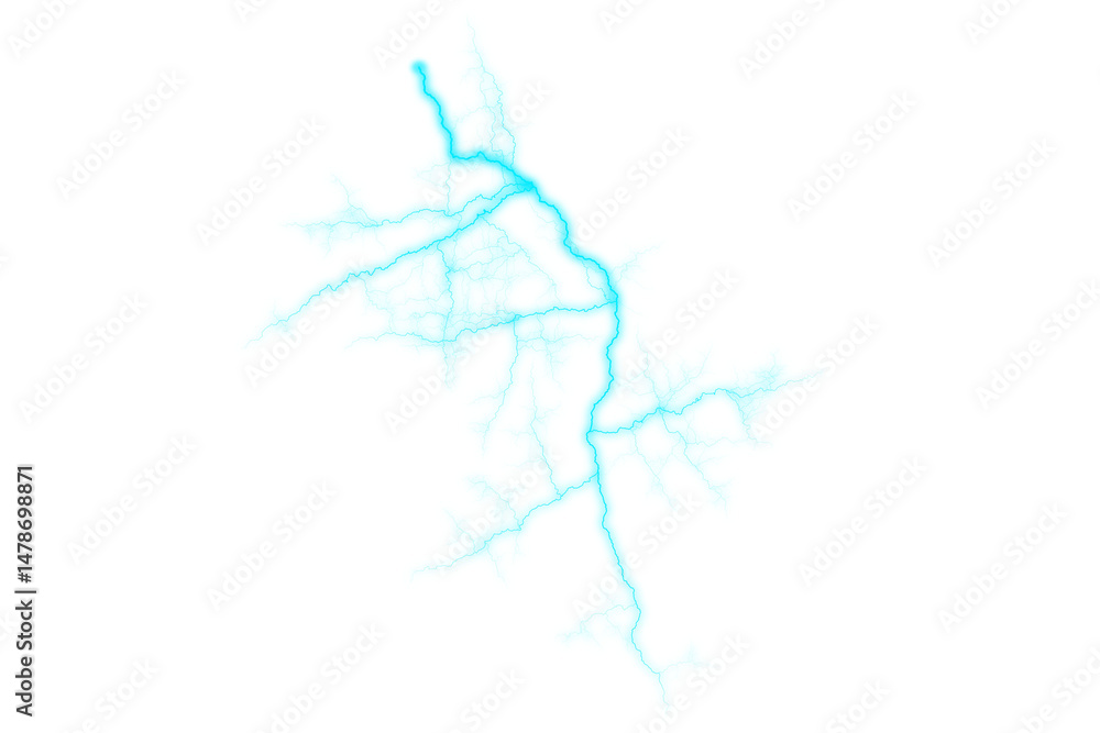 Fototapeta premium Electric Discharge PNG