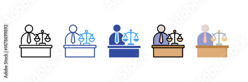 Expert Multi Style Icon Set