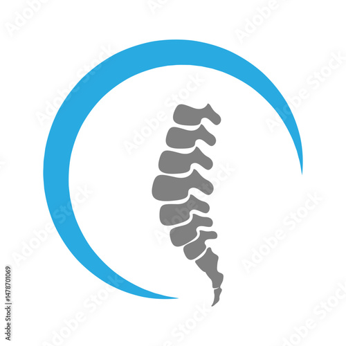 Backbones logo icon design