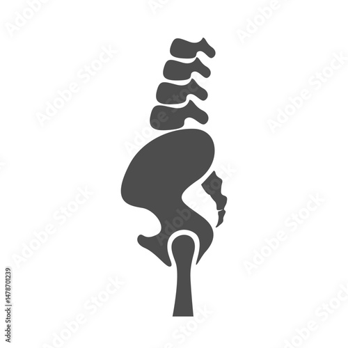 Backbones logo icon design