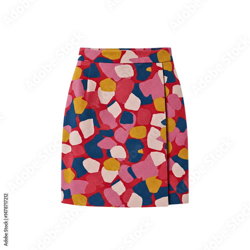 Mini skirt isolated on transparent background