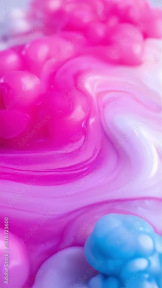 Mixing Colorful Liquids Swirling Together in Slow Motion Mixing Colorful Liquids Swirling Together in Slow Motion