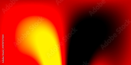 Marble, swirl, texture, veins, elegant abstract background featuring a blend of red yellow and black colors with soft blurred edges