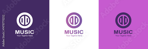 Music Logo Pack – DJ Deck Style