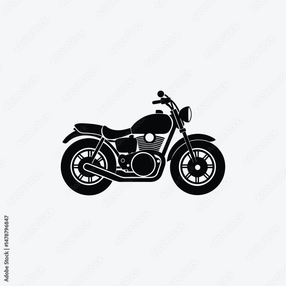 Motorcycle Two-Wheel Speed Vehicle Vector Motorcycle Two-Wheel Speed Vehicle Vector