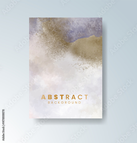 Cards with watercolor background. Design for your cover, date, postcard, banner, logo.