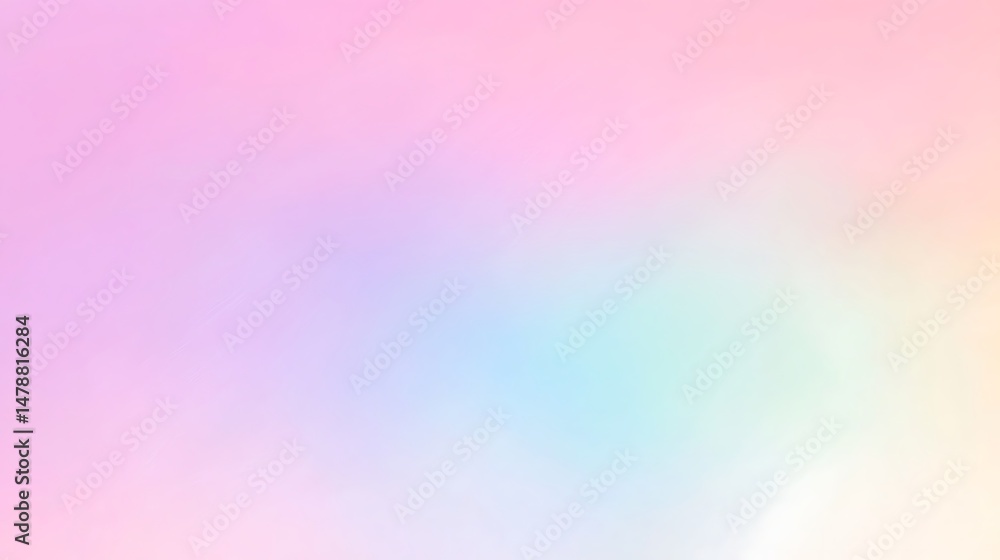 Soft pastel gradient of pink purple blue yellow blended beautifully for artistic concepts Soft pastel gradient of pink purple blue yellow blended beautifully for artistic concepts