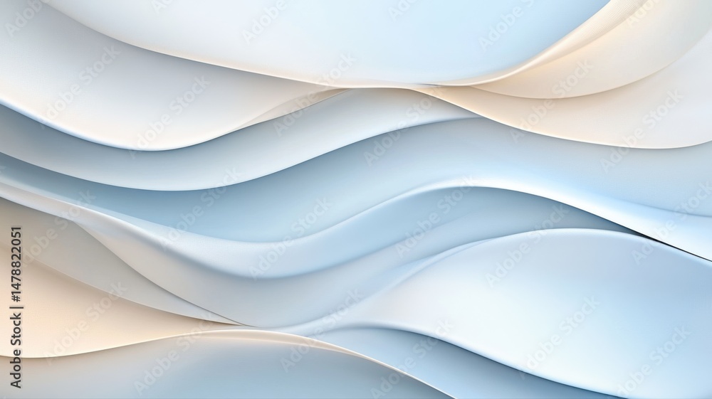 Fototapeta premium Elegant Abstract Flowing Waves Background abstract background waves elegant pattern design curves ai
