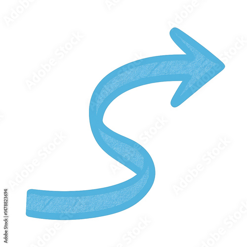 Wallpaper Mural Serenity Blue Arrow Torontodigital.ca