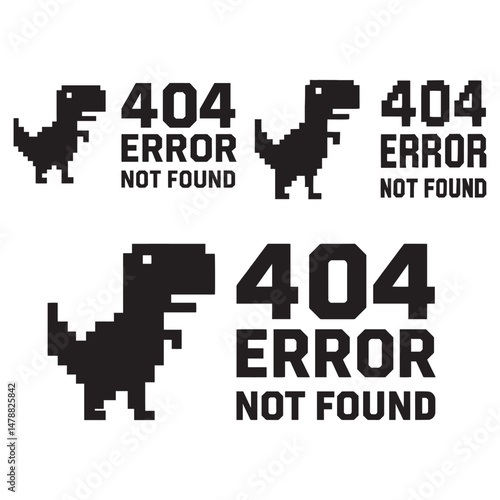 404 Error Not Found T shirt design