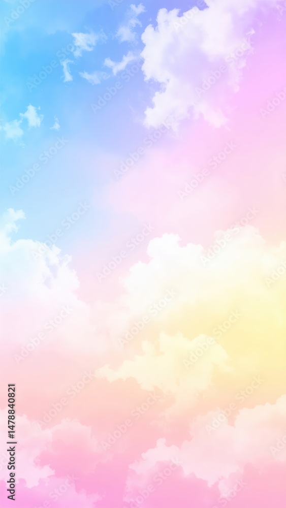 A soft, pastel sky background featuring fluffy white clouds gently scattered across the horizon, creating a serene and tranquil atmosphere. A soft, pastel sky background featuring fluffy white clouds gently scattered across the horizon, creating a serene and tranquil atmosphere.