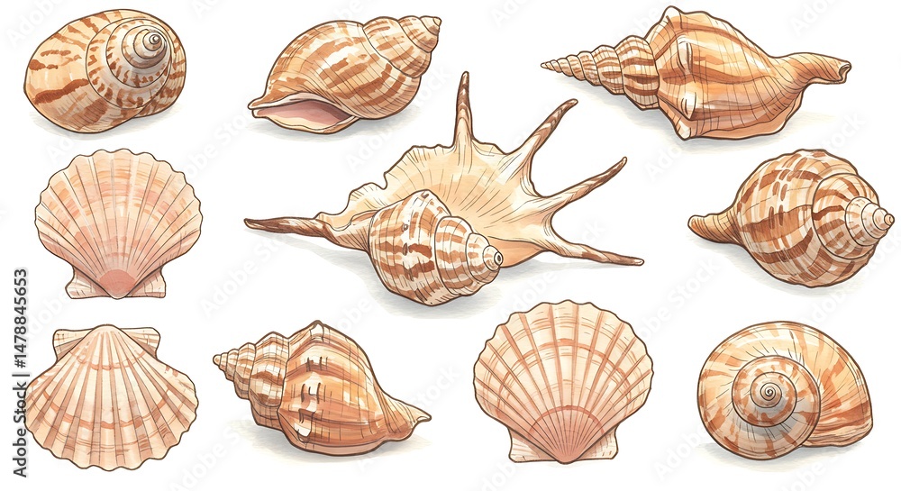 Seashell Studies Seashell Studies