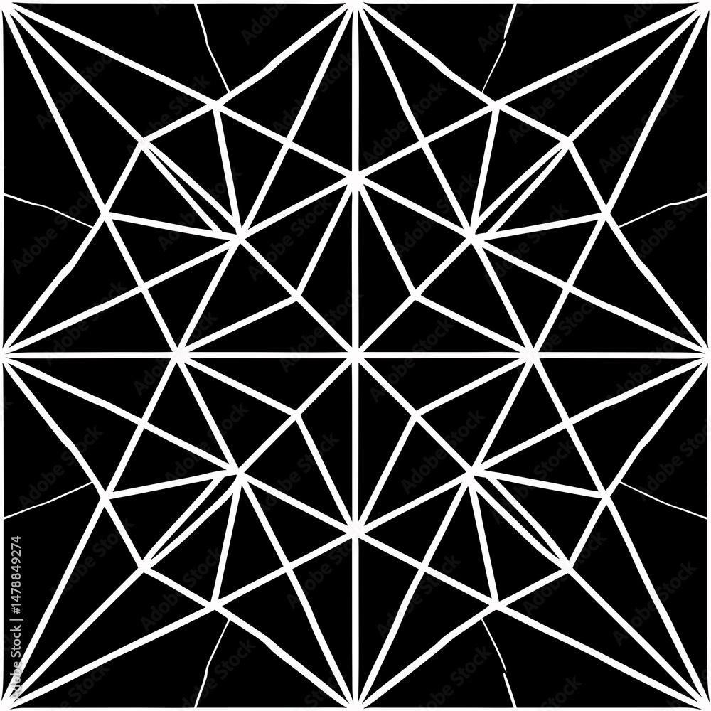 Minimalist seamless vector pattern with thin white intersecting lines Minimalist seamless vector pattern with thin white intersecting lines