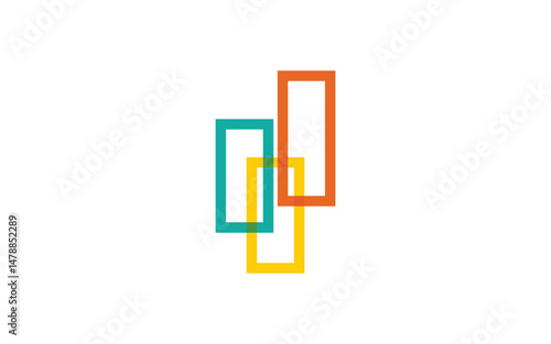 Home industrial Property concept icon logo template v.21
