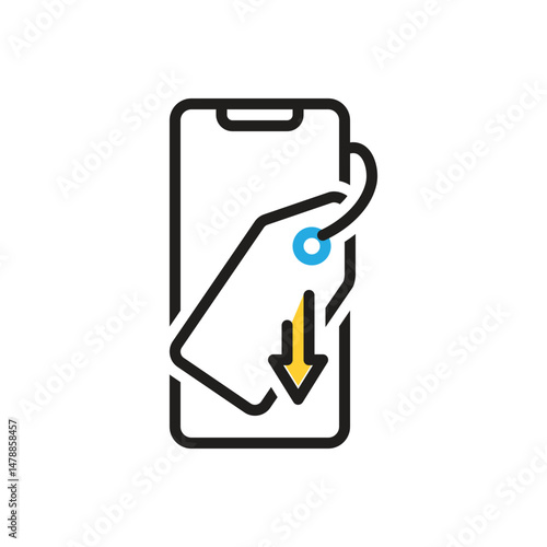 Multi color  icon for cheap