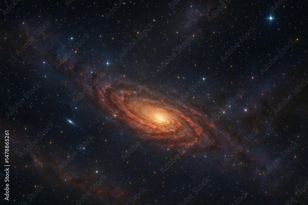 Fototapeta premium Infinite Threads of Astral Light