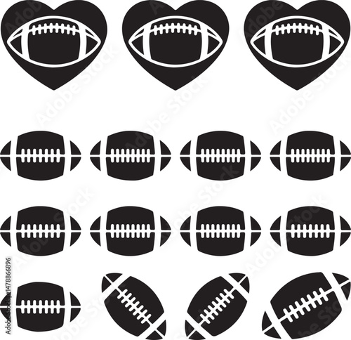Football Player Silhouette Bundle – SVG PNG for Cricut & Sports Fans

Football Action Silhouettes – Quarterback, Tackle, and Throw Designs

Football Helmet & Ball Silhouettes – Digital Cut Files for F
