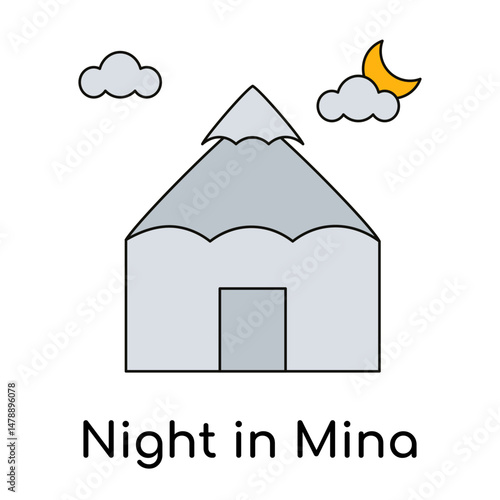 Night in Mina Tent