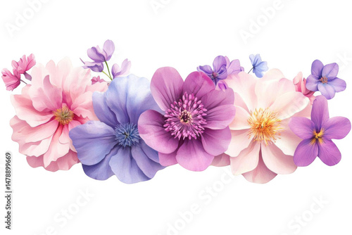 Discover Delicate Palette of Spring Flowers and Floral Harmony