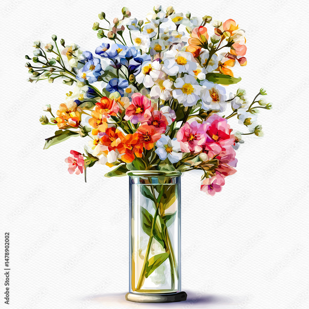 Obraz premium vase of flowers