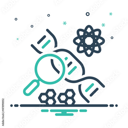 Mix icon for genetic