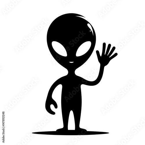 Friendly Alien Greeting