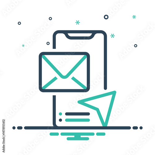 Mix icon for sender