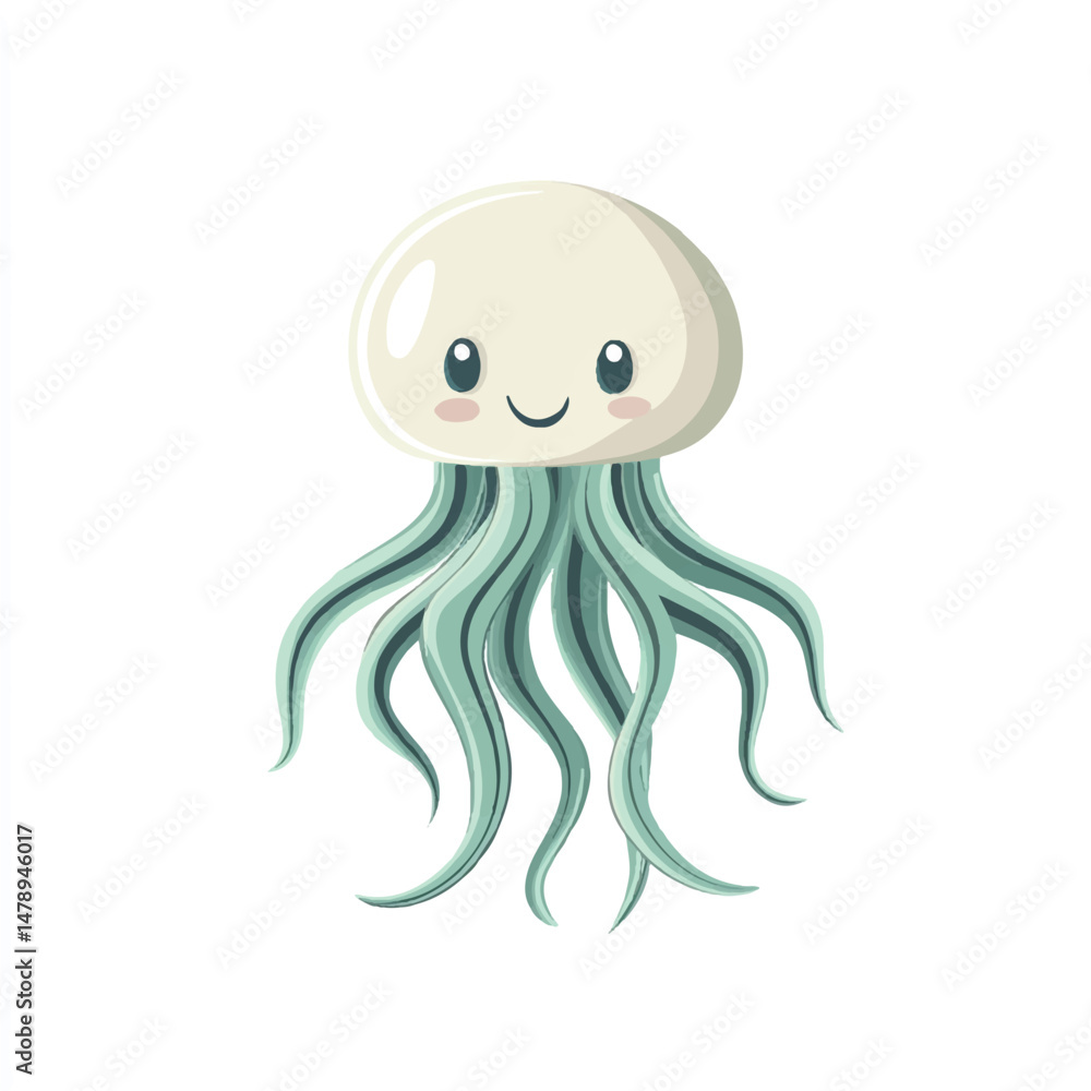 a small jellyfish a small jellyfish
