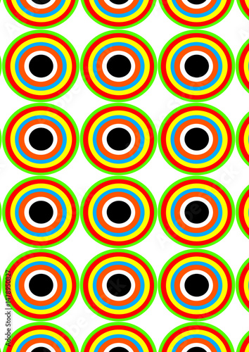 abstract background with circles