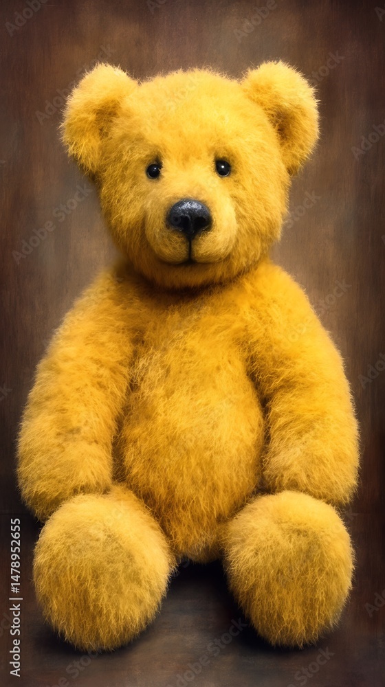 Obraz premium Teddy Bear Studio Shot