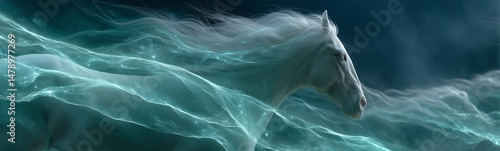 Spectral Stallion: A majest...
