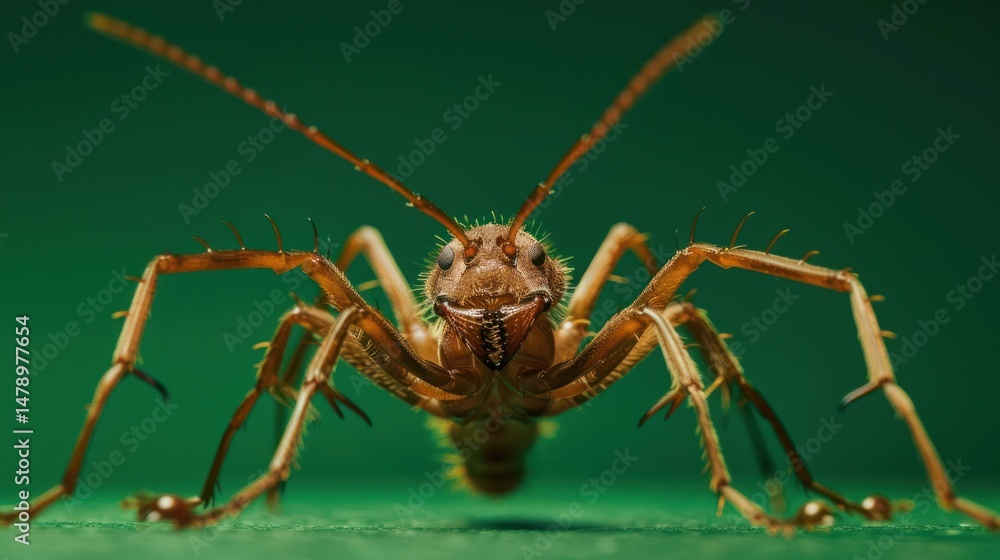 Fototapeta premium Close-up of ant