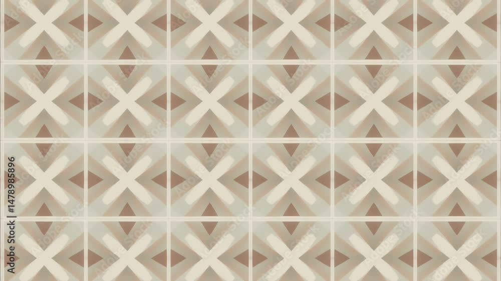 Looping Animated Tiles with Light Candy Tones Looping Animated Tiles with Light Candy Tones