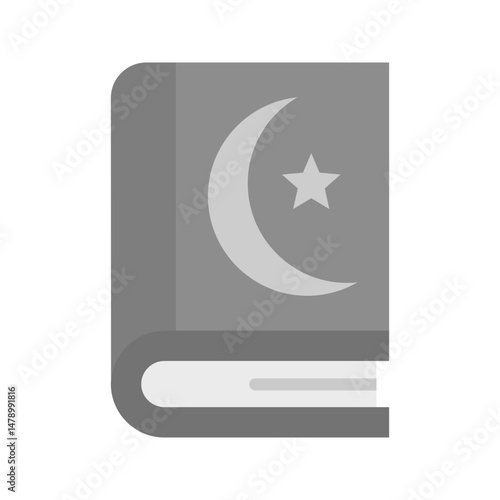 Holy Book icon vector image. Suitable for mobile apps, web apps and print media.