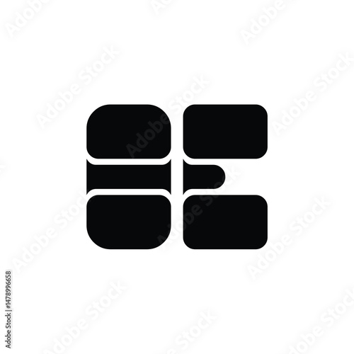 OE monogram logo design letter text name symbol monochrome logotype alphabet character simple logo