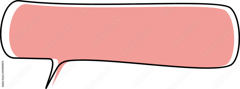 Bubble Speech Shape Element Bubble Speech Shape Element