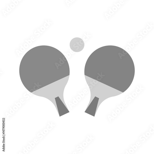 Table Tennis icon vector image. Suitable for mobile apps, web apps and print media.
