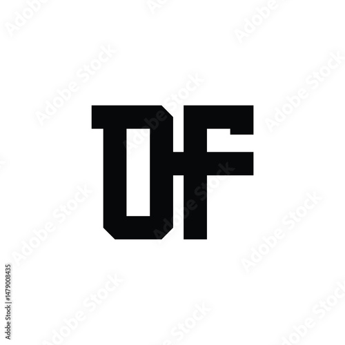 Free Download OF monogram logo design letter text name symbol monochrome logotype alphabet character simple logo - GFXLoad