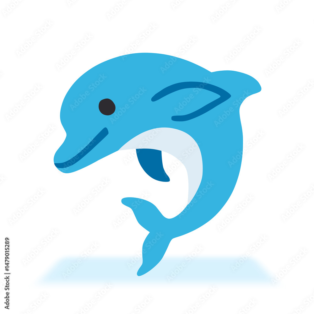 Obraz premium dolphin jumping out of water