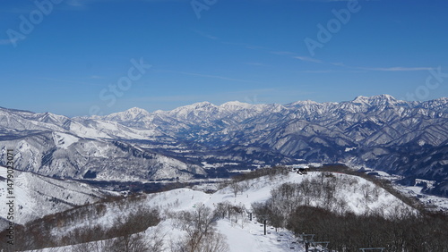 Wallpaper Mural Sking at Hakuba Goryu Snow Resort, Nagano, Japan Torontodigital.ca