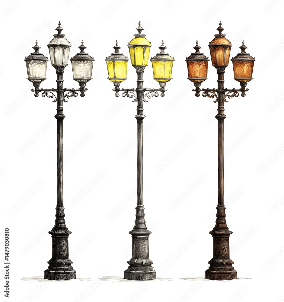 street lamp street lamp