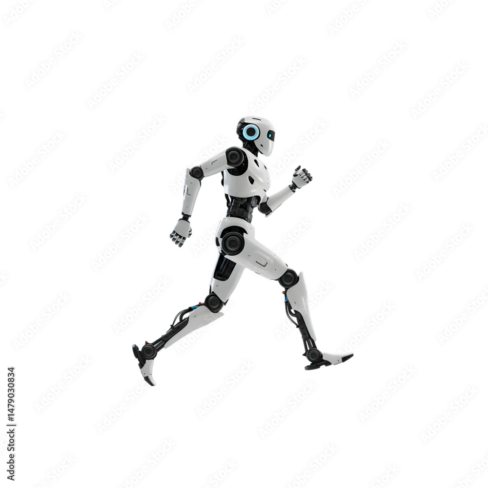 Running Robot Animation: Pixel Art GIF on transparent background Running Robot Animation: Pixel Art GIF on transparent background