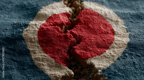 Broken Heart Emblem: A clos...