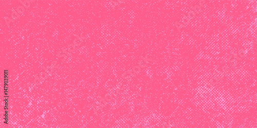Bright pink magenta pop art background with halftone in retro comic style, vector illustration HD eps10