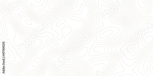 opographic map background geographic line map with elevation assignments. Modern design with White background with topographic wavy pattern design.paper texture Imitation of a geographical map shades 