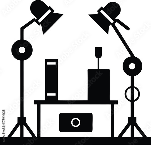microphone icons set
